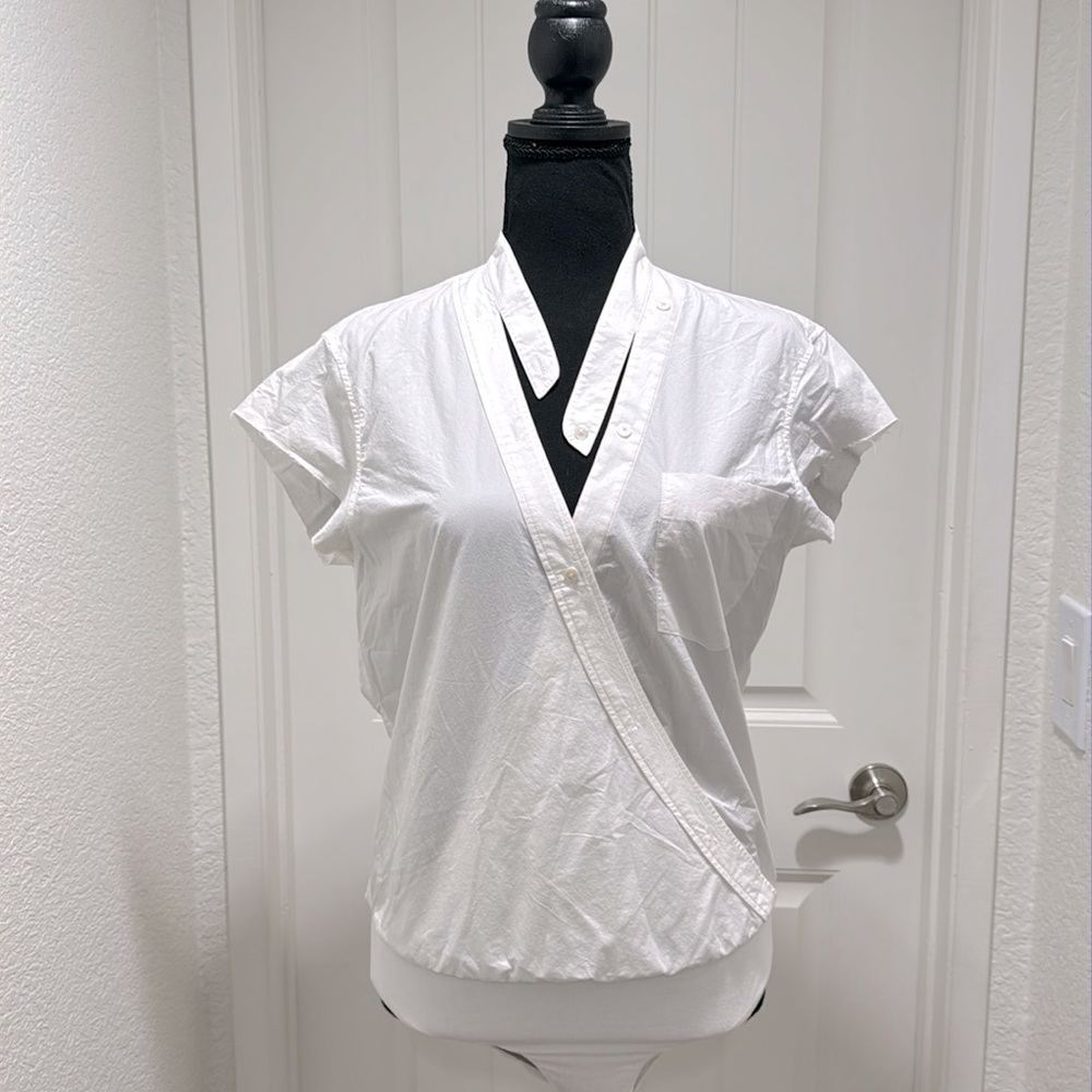 Alexander Wang, T by Alexander Wang, bodysuit shirt.
